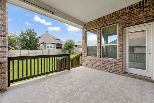 view of patio / terrace