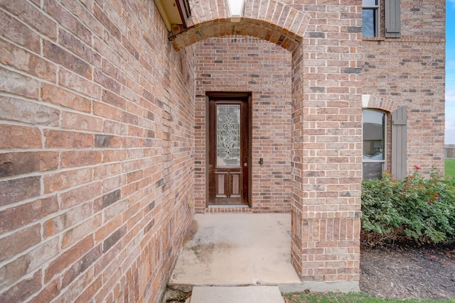 view of entrance to property