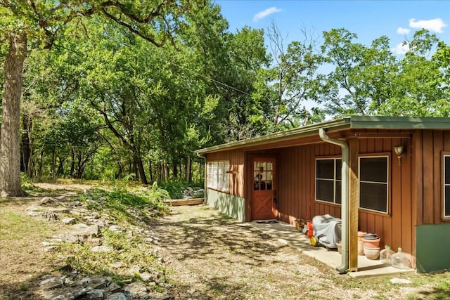 2108 River Hills Rd, Austin, TX 78733 - view of home's exterior featuring board and batten siding