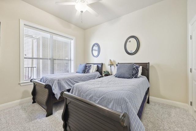 1000 The Cape Rd Unit 24, Horseshoe Bay, TX 78657 - bedroom featuring carpet flooring and ceiling fan