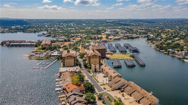 1000 The Cape Rd Unit 24, Horseshoe Bay, TX 78657 - bird's eye view of a large body of water