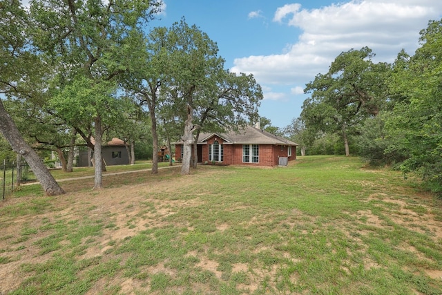 view of yard