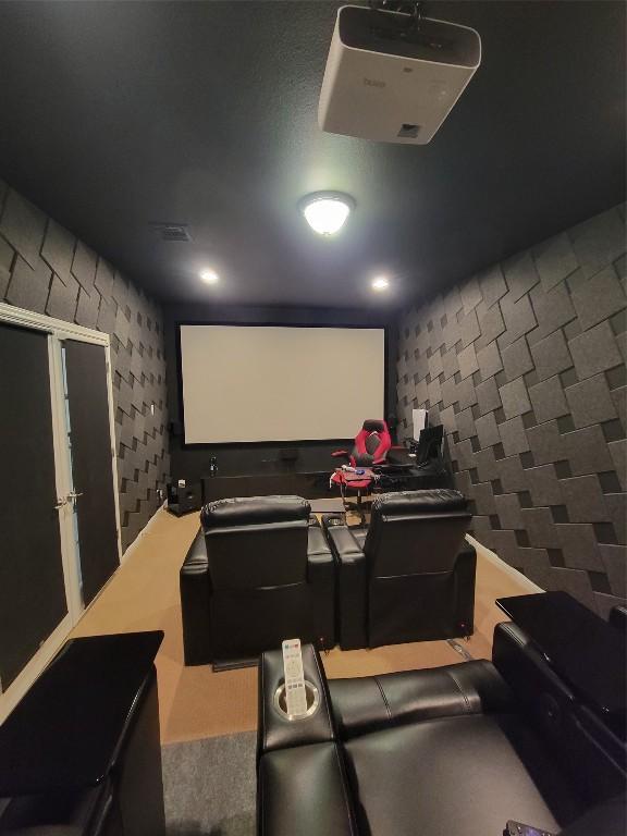 view of home theater