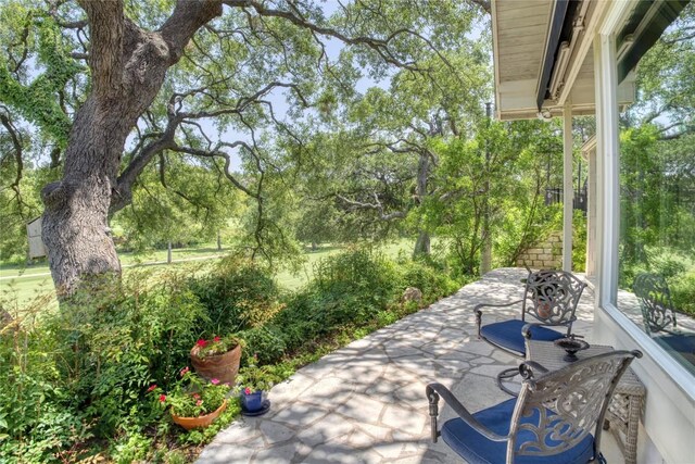 view of patio