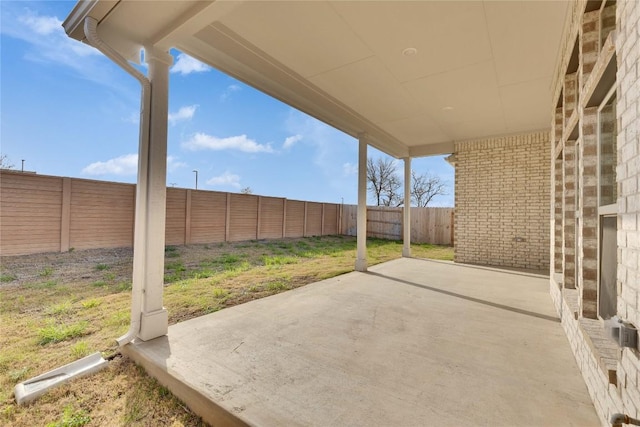 247 Du Bois Ln, Kyle, TX 78640 - view of patio featuring a fenced backyard