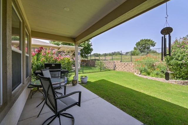 view of patio / terrace