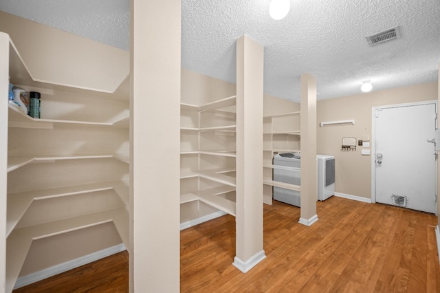 pantry with washer / dryer