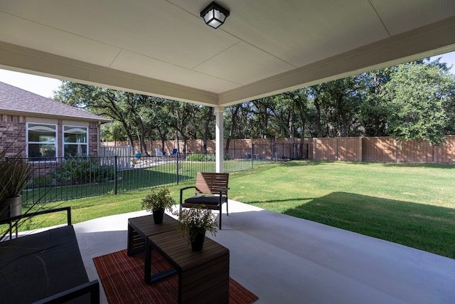 view of patio