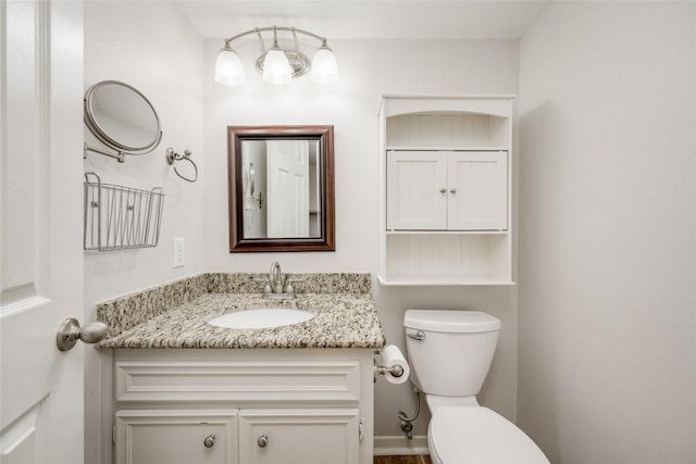 3315 W William Cannon Dr Unit A, Austin, TX 78745 - bathroom featuring toilet and vanity