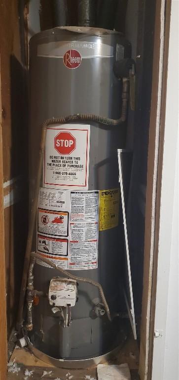 utilities with gas water heater