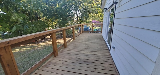 view of deck