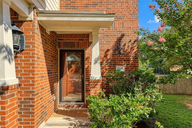 view of property entrance