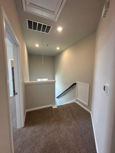 empty room with carpet flooring