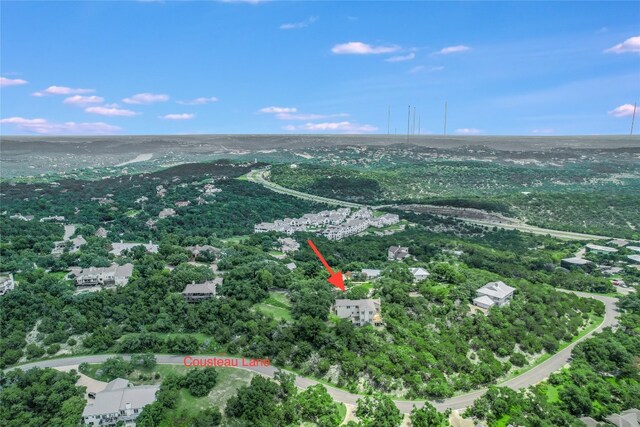 3 Hedge Ln, Austin, TX 78746 - bird's eye view