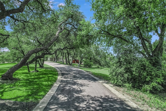 view of road