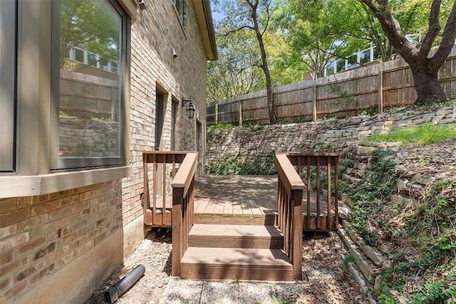 5913 Doone Valley Ct, Austin, TX 78731 - view of wooden deck