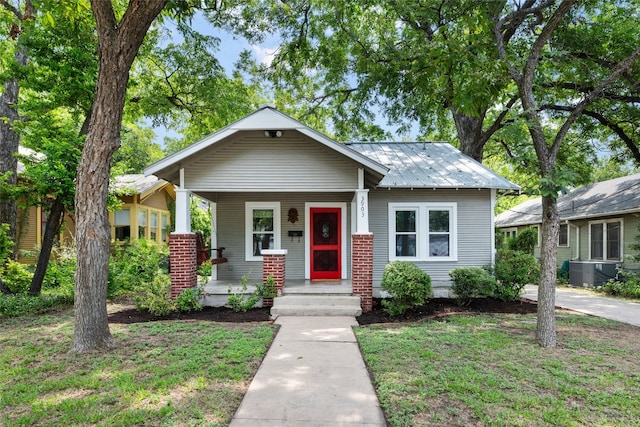 view of bungalow-style home