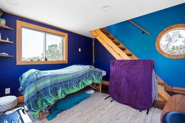 9000 Bear Creek Dr, Austin, TX 78737 - bedroom with baseboards and recessed lighting