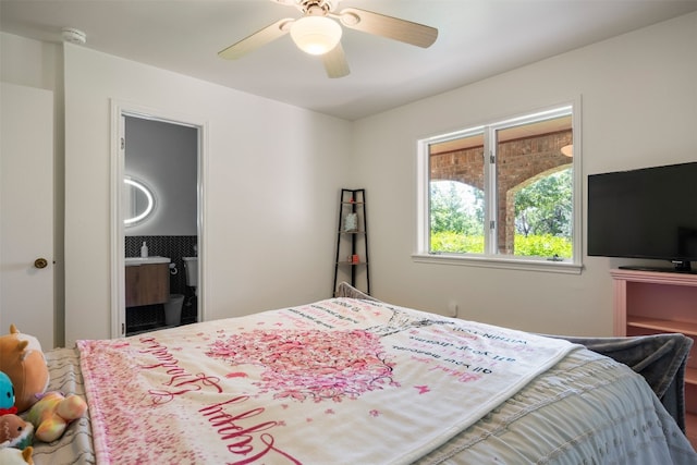 9000 Bear Creek Dr, Austin, TX 78737 - bedroom featuring ceiling fan