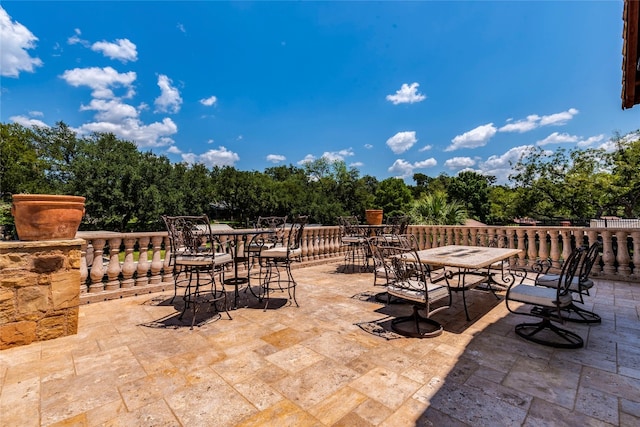 view of patio / terrace