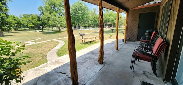 view of patio