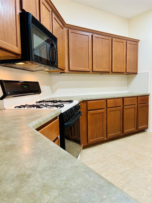 kitchen with gas stove