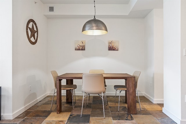 view of dining room