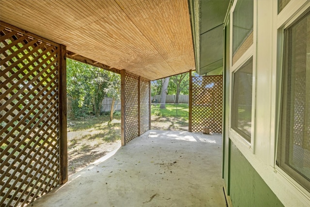 view of patio