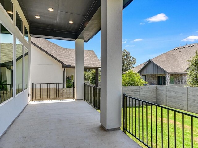 view of patio / terrace