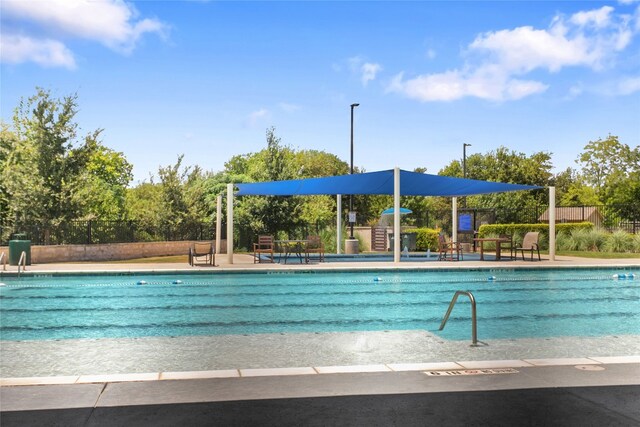 view of pool