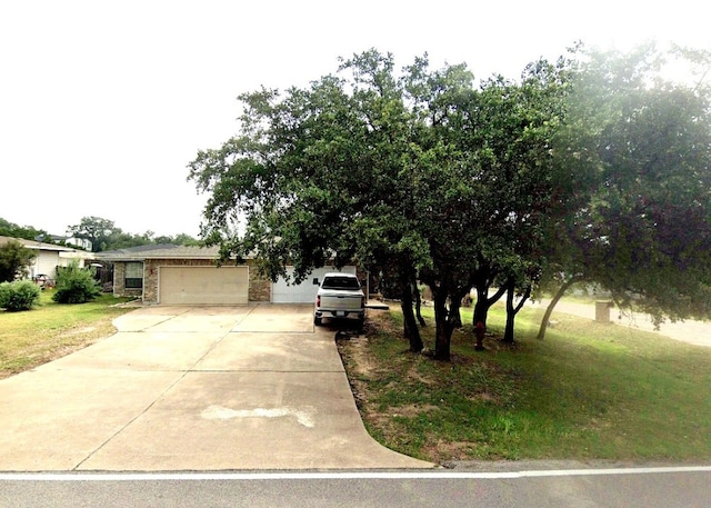 view of front of house with a front yard