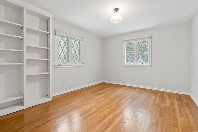 interior space with light wood-type flooring