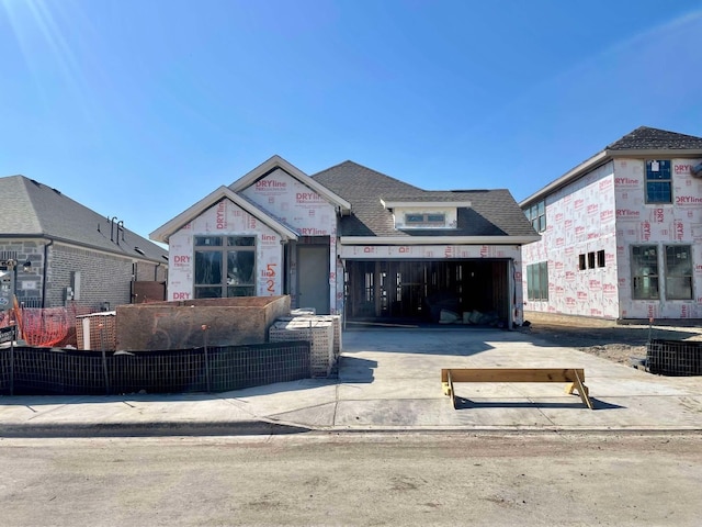 view of property in mid-construction