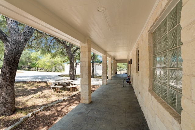 view of patio