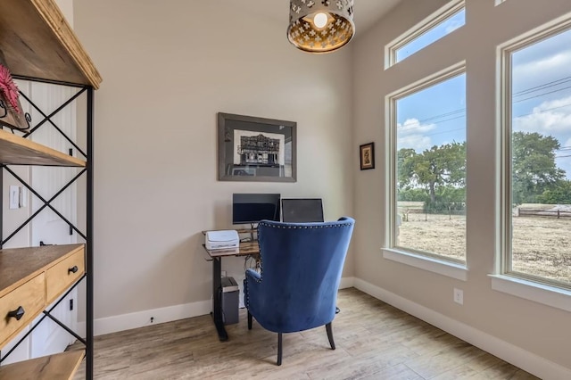 100 Gabgrove Ct, Georgetown, TX 78633 - office with wood finished floors