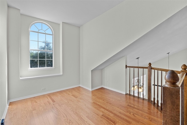 interior space featuring light hardwood / wood-style floors