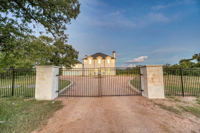 view of gate