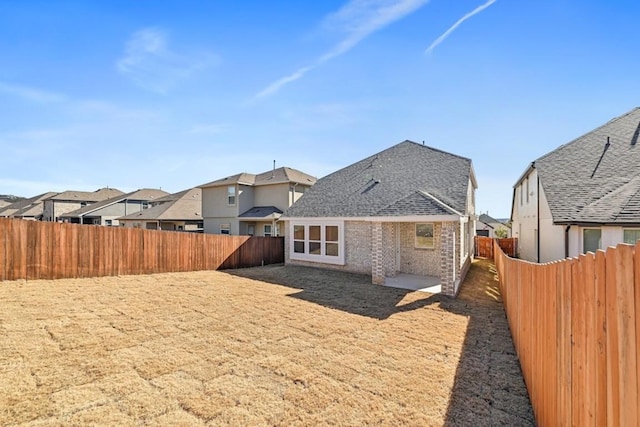 view of rear view of property