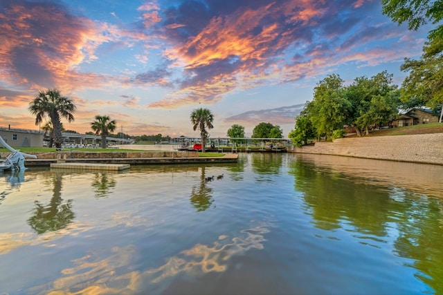 property view of water