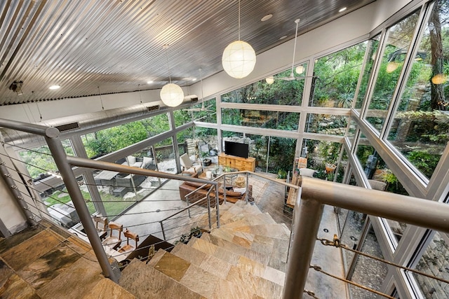 3025 Geronimo Trl, Austin, TX 78734 - view of unfurnished sunroom