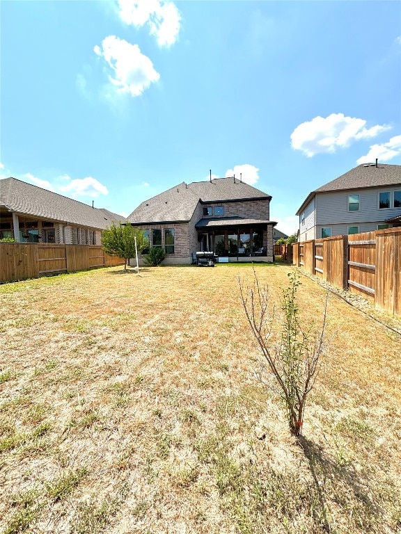 view of rear view of house