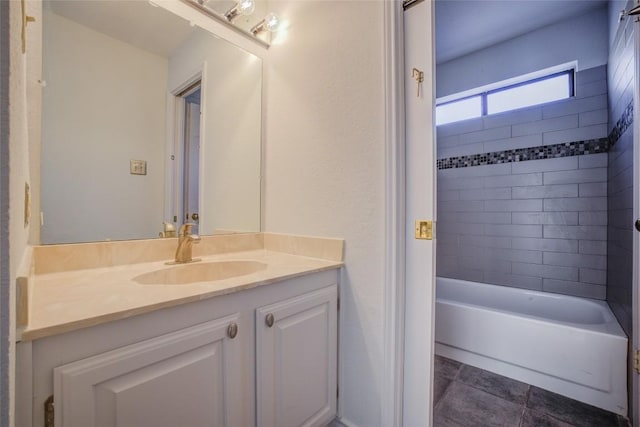 3001 Cedar St Unit A-116, Austin, TX 78705 - full bathroom featuring vanity and tub / shower combination
