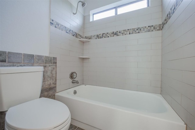 3001 Cedar St Unit A-116, Austin, TX 78705 - bathroom with tile walls and bathtub / shower combination