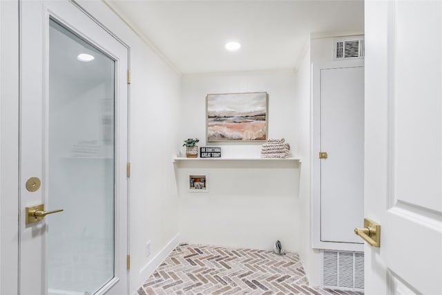 laundry room featuring hookup for a washing machine