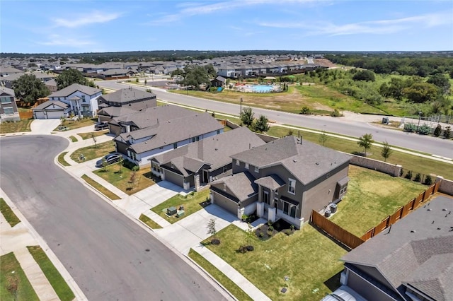 121 Woods Edge Ln, Georgetown, TX 78628 - aerial perspective of suburban area