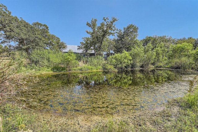 view of water feature