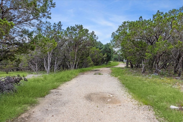 view of road