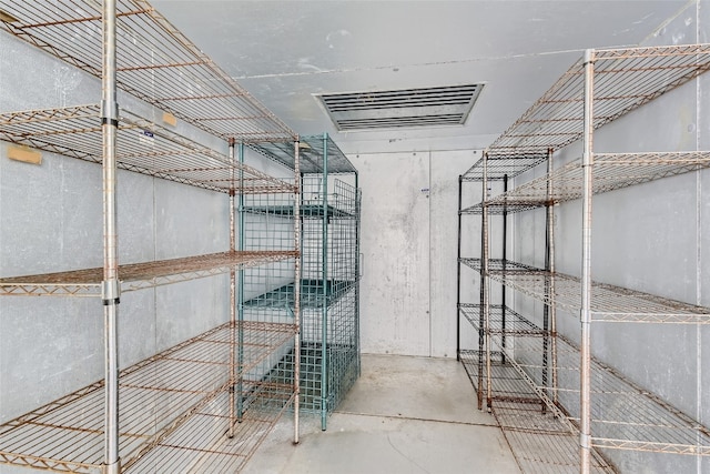 view of storage room