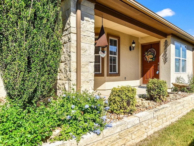 view of property entrance