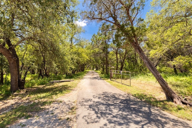 view of road